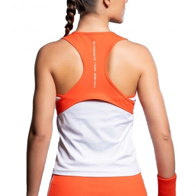 T-shirt Nox Team sleeveless white red