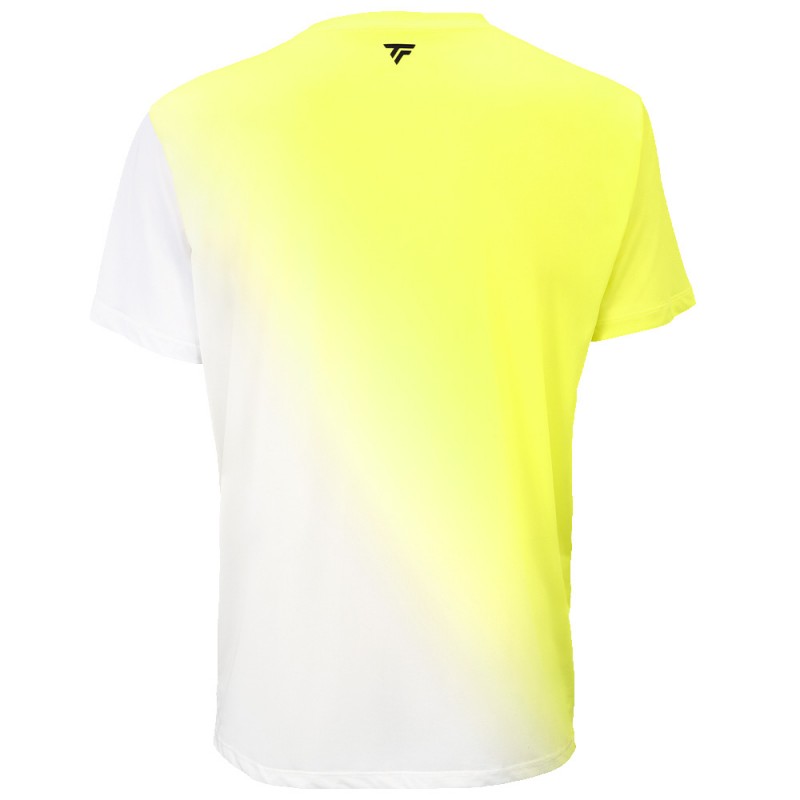 T-shirt Tecnifibre X-Loop white yellow