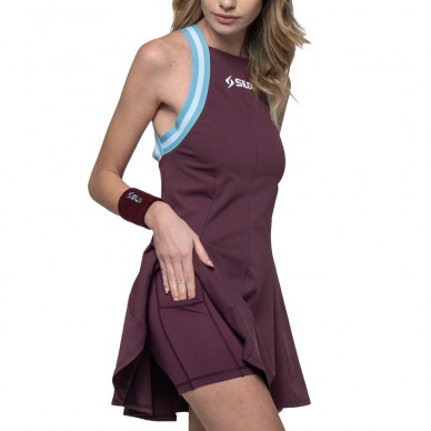 Dress Siux Apex burgundy