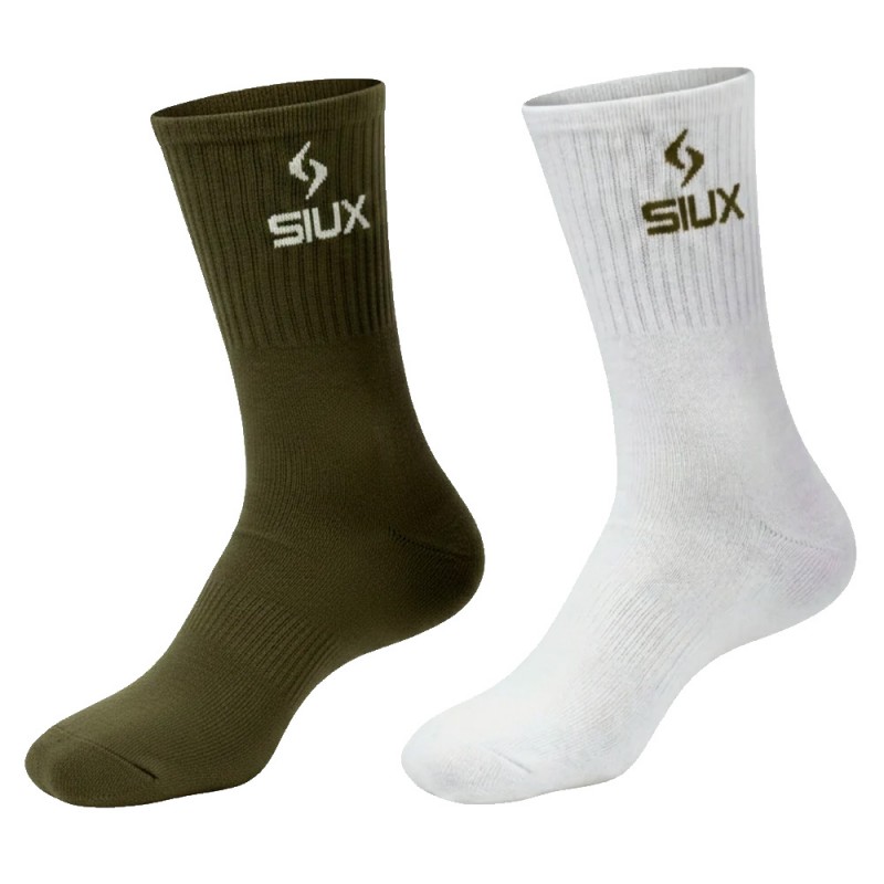 Socks Siux Groove Pack 2u green white