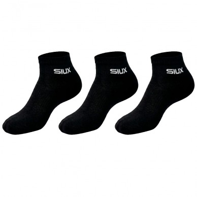 Socks Siux Basic ankle Pack 3u black