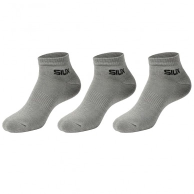 Socks Siux Basic short Pack 3u gray