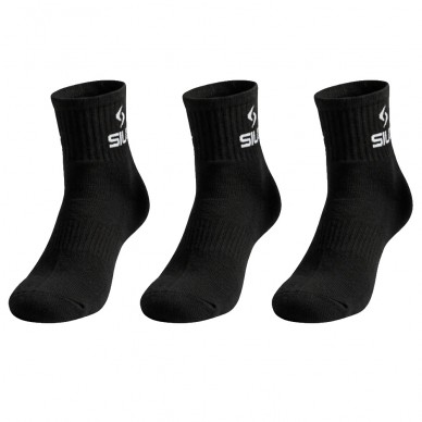 Siux Basic Socks Pack 3u Black