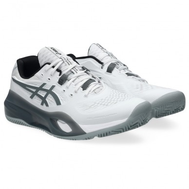Asics Gel Resolution X Padel white steel grey 2026 Padel Shoes