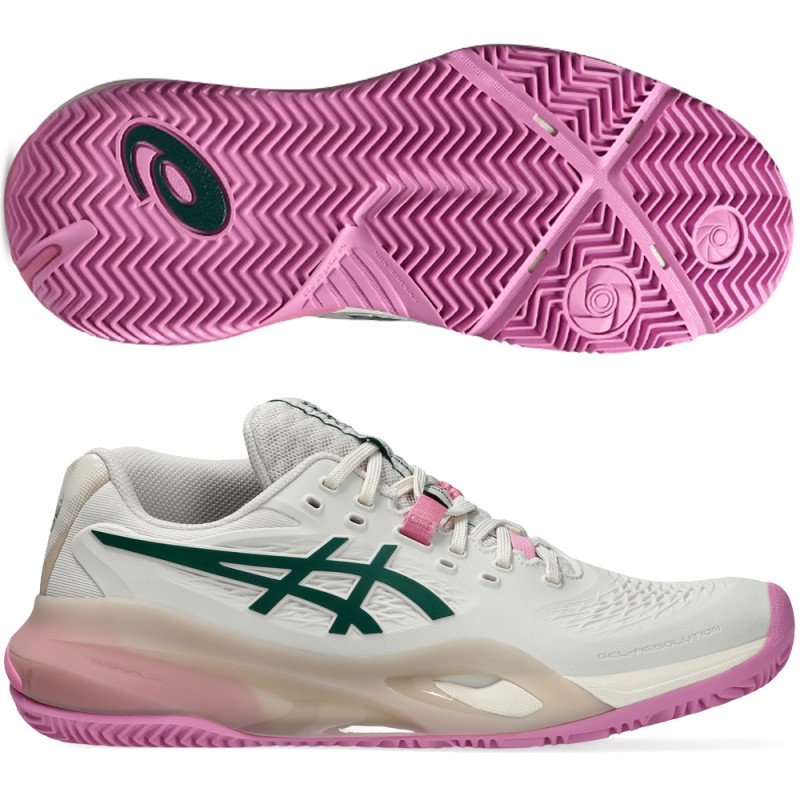 Asics Gel Resolution X Padel soft oat jewel green 2026 Padel Shoes