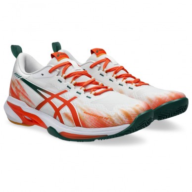 Asics Sonicsmash FF white energy orange 2026 padel shoes