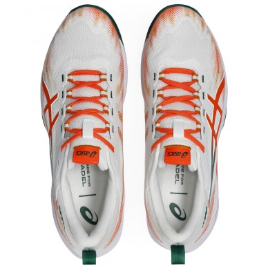 Asics Sonicsmash FF white energy orange 2026 padel shoes