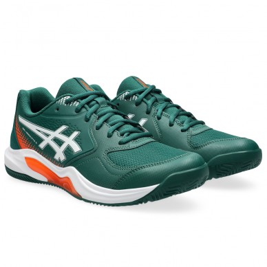 Asics Gel Dedicate 9 Padel jewel green white 2026 Padel Shoes