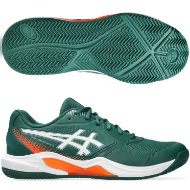Asics Gel Dedicate 9 Padel jewel green white 2026 Padel Shoes