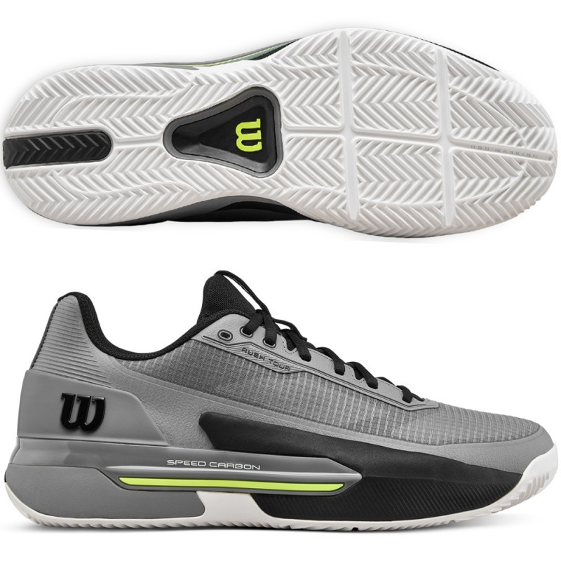 Wilson Rush Tour 5 Clay titanium 2026 Padel shoes