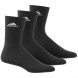socks Pack of 3 black Adidas