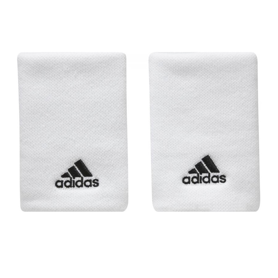 Muñequeras Adidas Ten L blanca