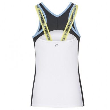 Camiseta Head Talia Tank Top White Blue 2019