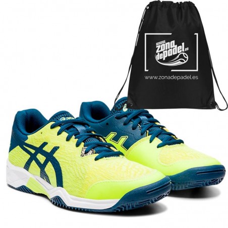 Asics Gel Bela Safety Yellow Mako Blue 2020 - Zona de Padel