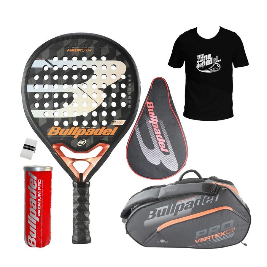 Pack Bullpadel Hack CTR + bag 2020 Zone - Zona Padel