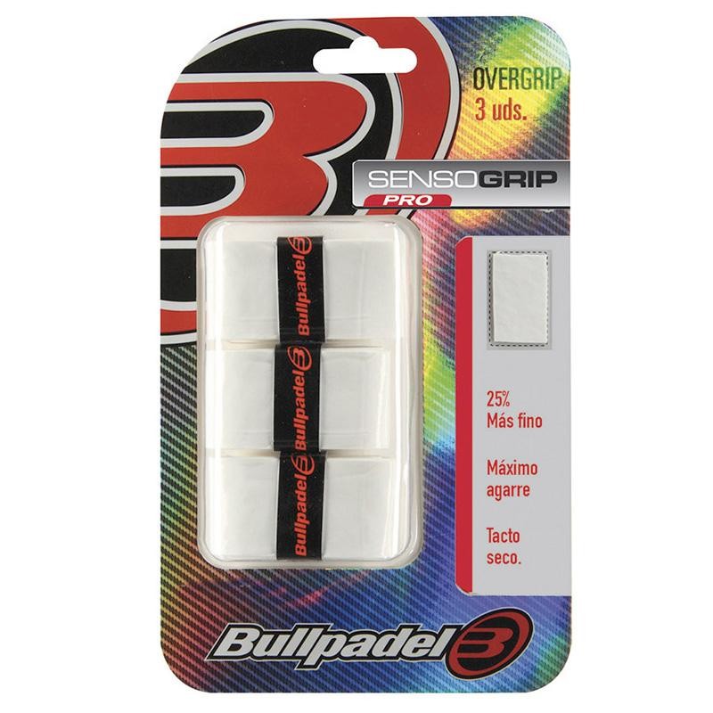 Overgrips Bullpadel Sensogrip GB1603 Blancos Overgrips Bullpadel Sensogrip GB1603 Blancos