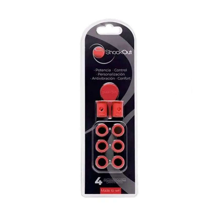 Padel Shockout Red Antivibrator - Padel Zone