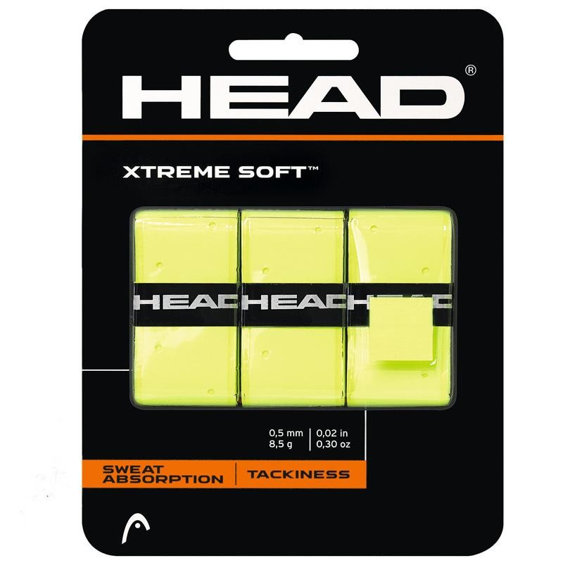 Overgrips Head XtremeSoft Amarillos Overgrips Head XtremeSoft Amarillos