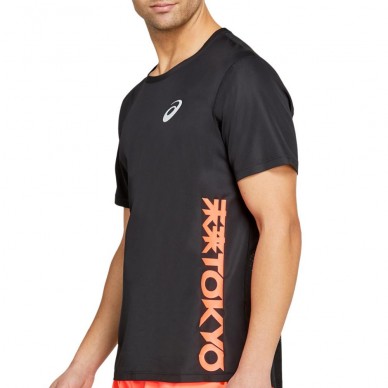 Camiseta Asics Future Tokyo Ventilate SS Top Performance Black