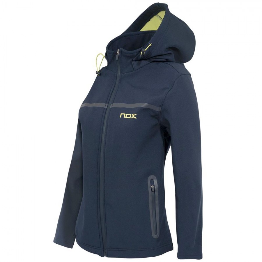 Softshell Nox Pro Woman Azul Lima