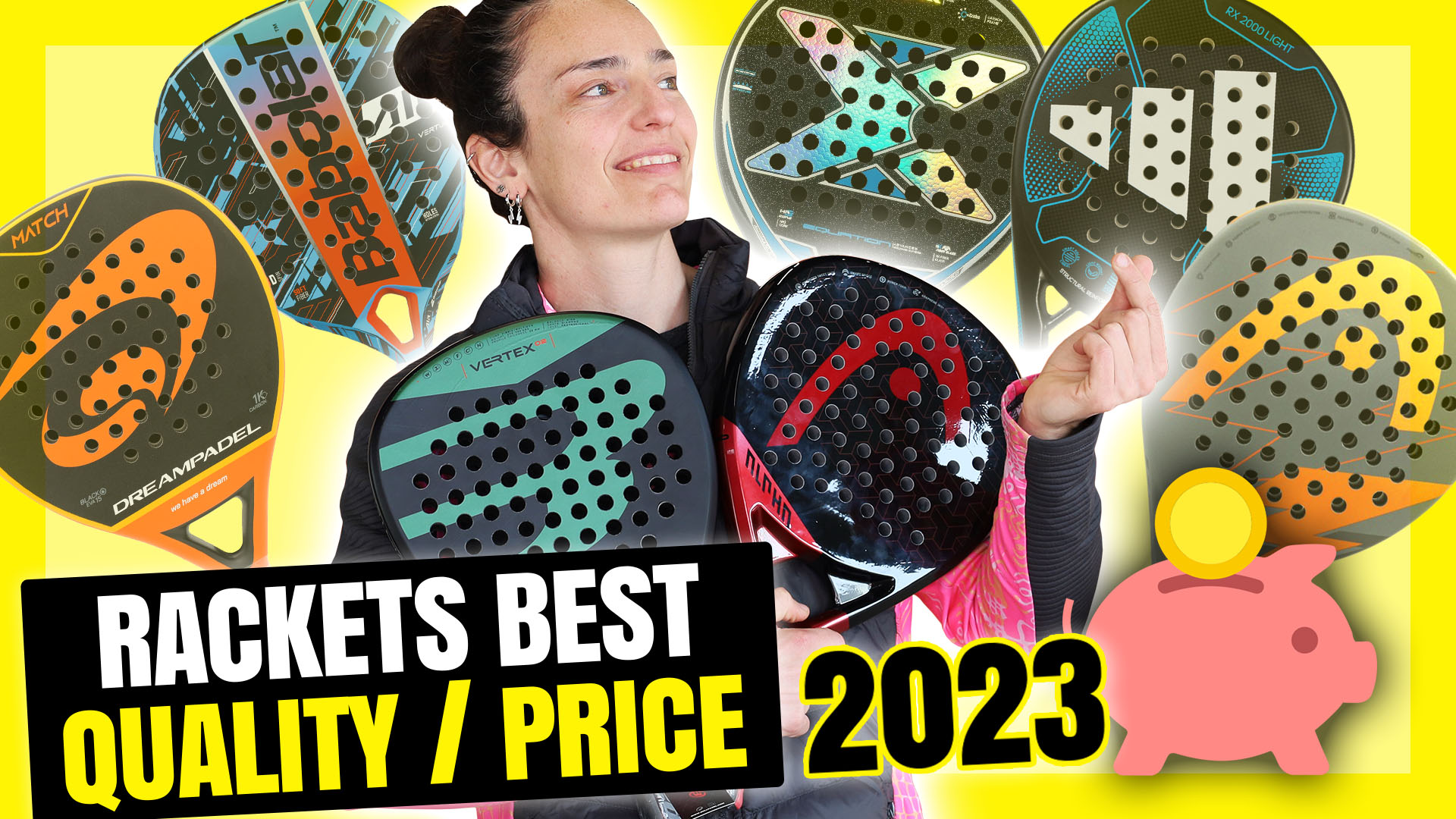 Best price-quality padel rackets of 2023, level up