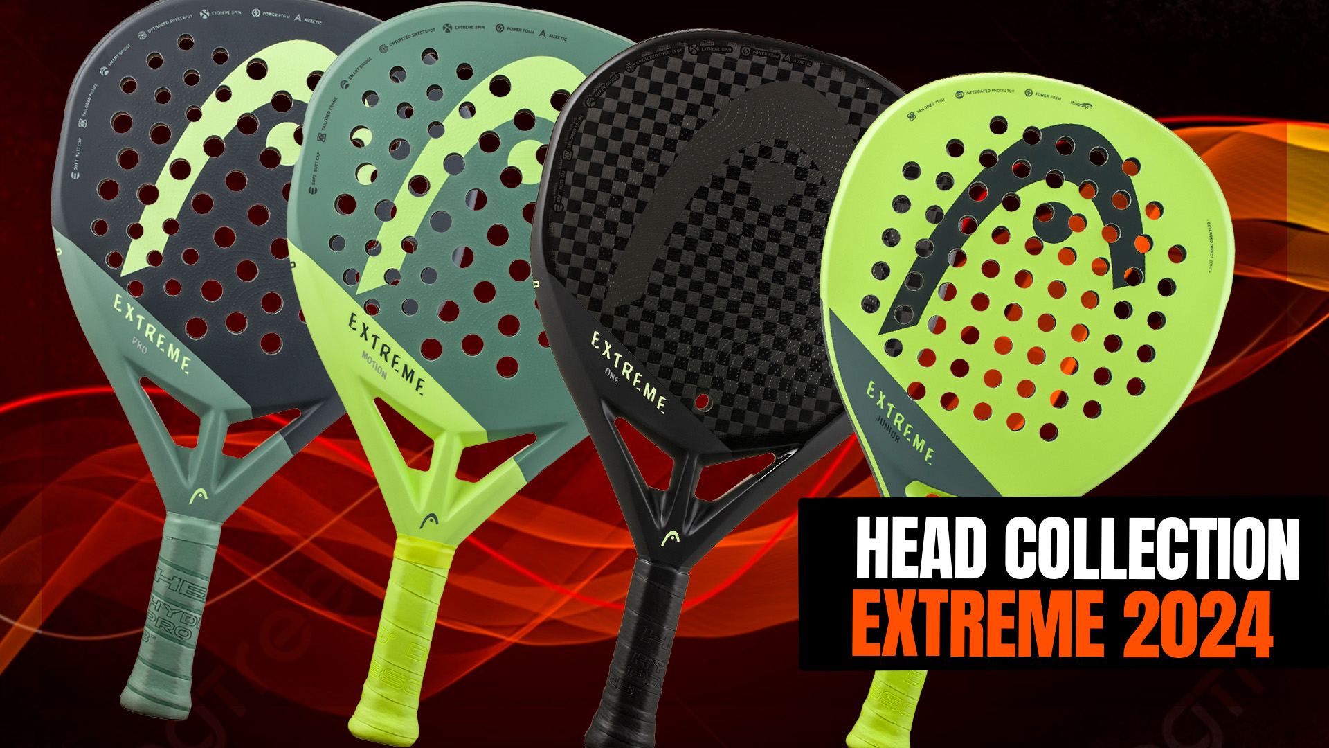 New Head Extreme 2024 collection, elevate your game with extreme power