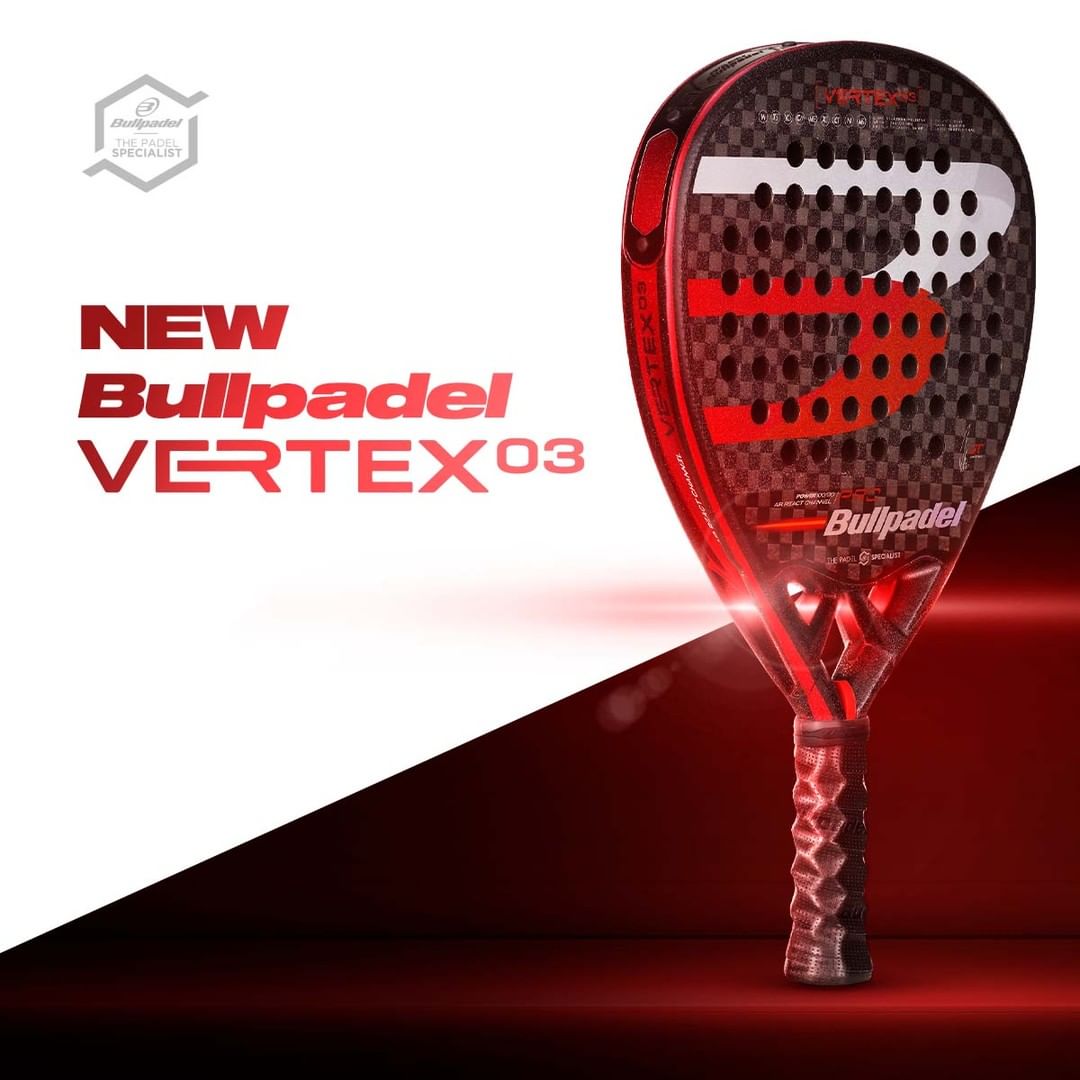 Pala Padel VERTEX 03 2023 - Bullpadel – Bluepadel Store