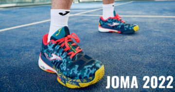 New collection of Joma 2022 sneakers from the World Padel Tour