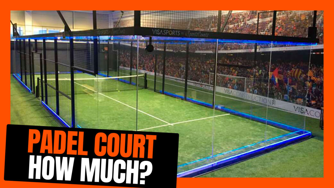How much is a padel court worth