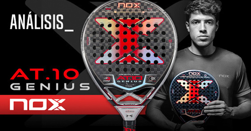 Nox AT10 Luxury GENIUS 12K 2024 by Agustín Tapia Padel Racket