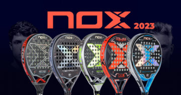 Presentation of the Nox 2023 padel collection, the official padel rackets of the World Padel Tour