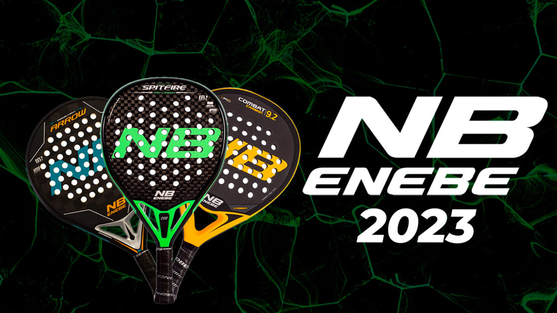New collection of Enebe 2023 padel rackets, control, power and balance guaranteed