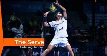 Padel Rules: Serve and return
