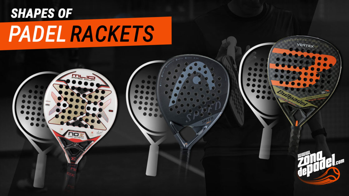 Shapes padel rackets