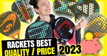 Best price-quality padel rackets of 2023, level up