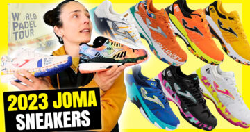 New Joma 2023 padel shoes, the new World Padel Tour collection