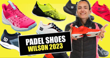 New Wilson padel shoes, Bela and Hurakn 2023 collection