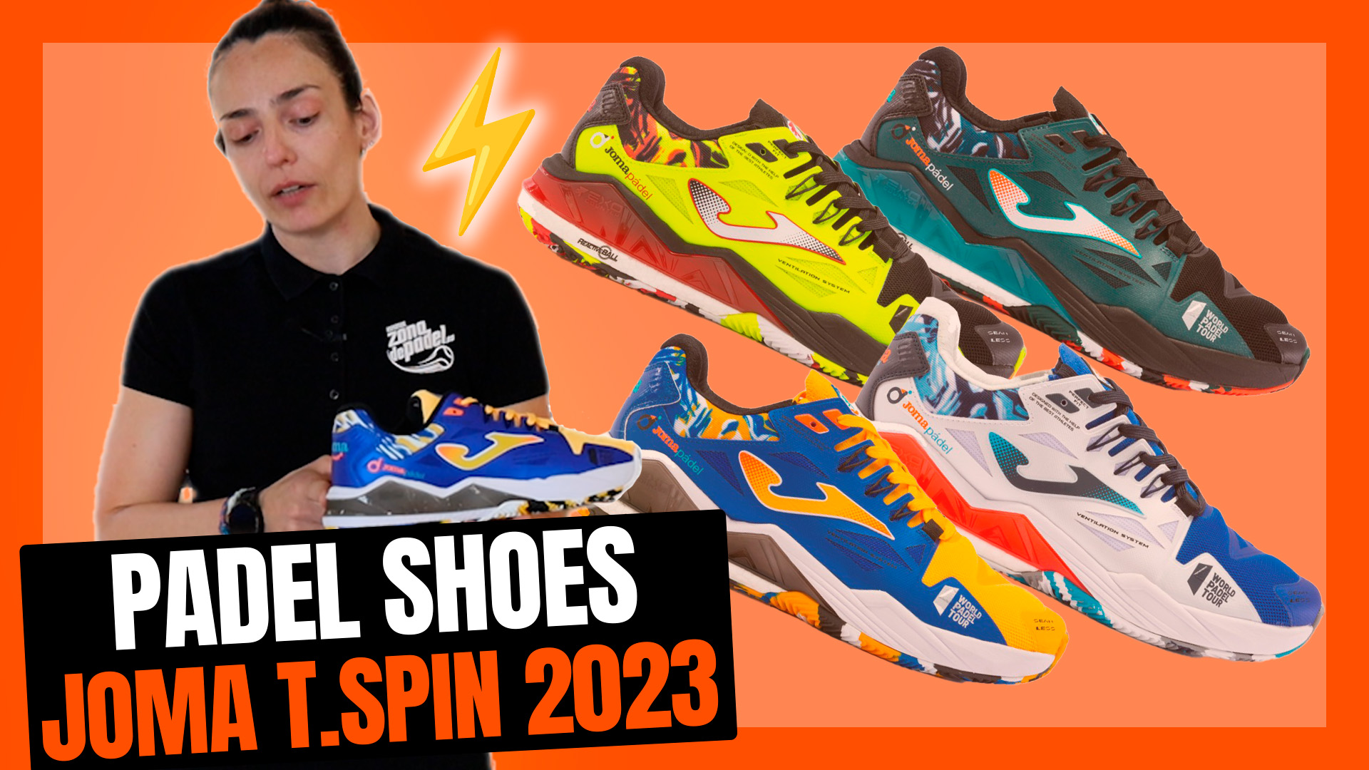 Padel Shoes JOMA T.SPIN 2023: analysis, opinion and test - Zona de Padel