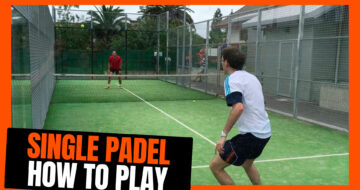 Single padel, Play one on one