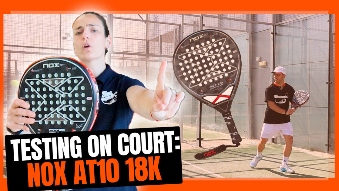 Pala de padel NOX AT10 GENIUS 18K AGUSTIN TAPIA 2023