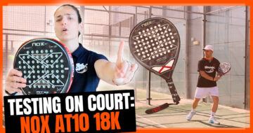 New Nox AT10 Genius 18K 2023 padel racket: court test