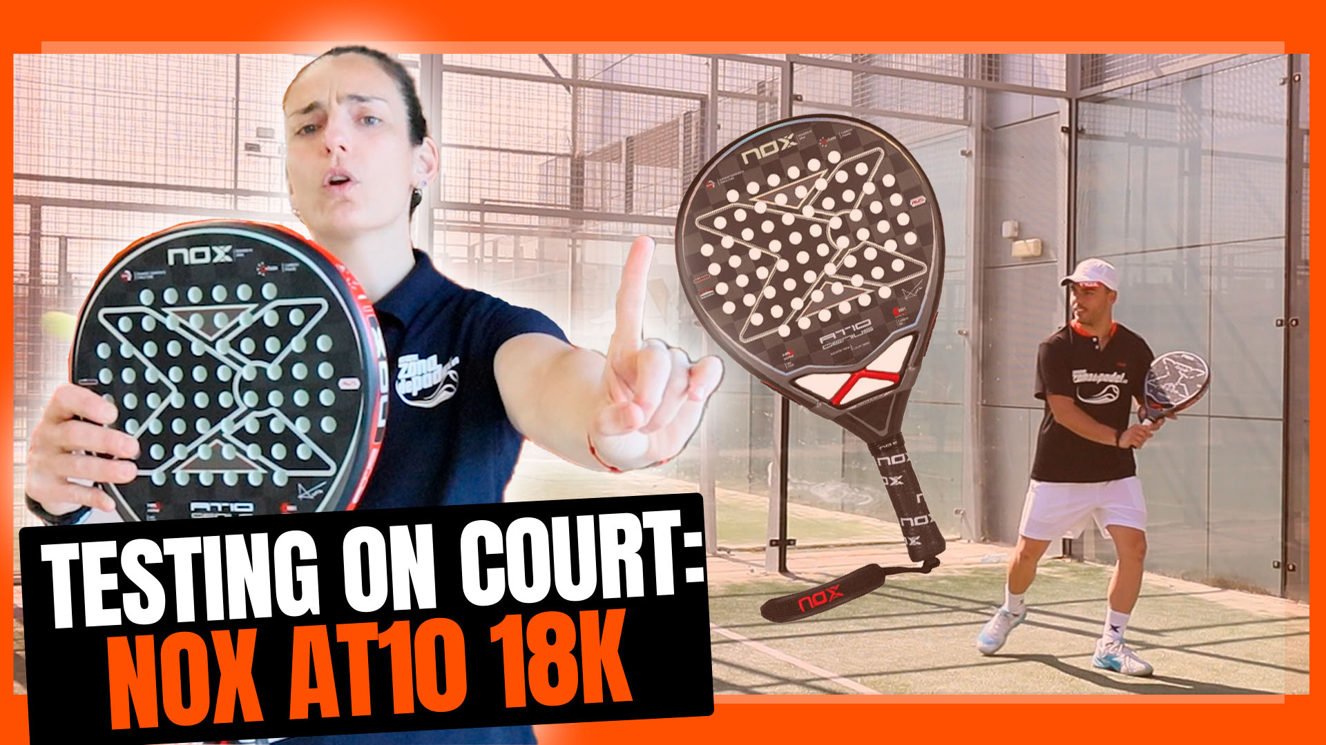 New Nox AT10 Genius 18K 2023 padel racket: court test - Zona de