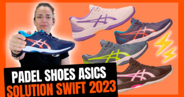 Asics Solution Swift padel shoes: analysis, opinion and test