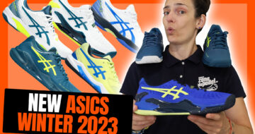 Launch, new collection of Asics AW 2023 padel shoes