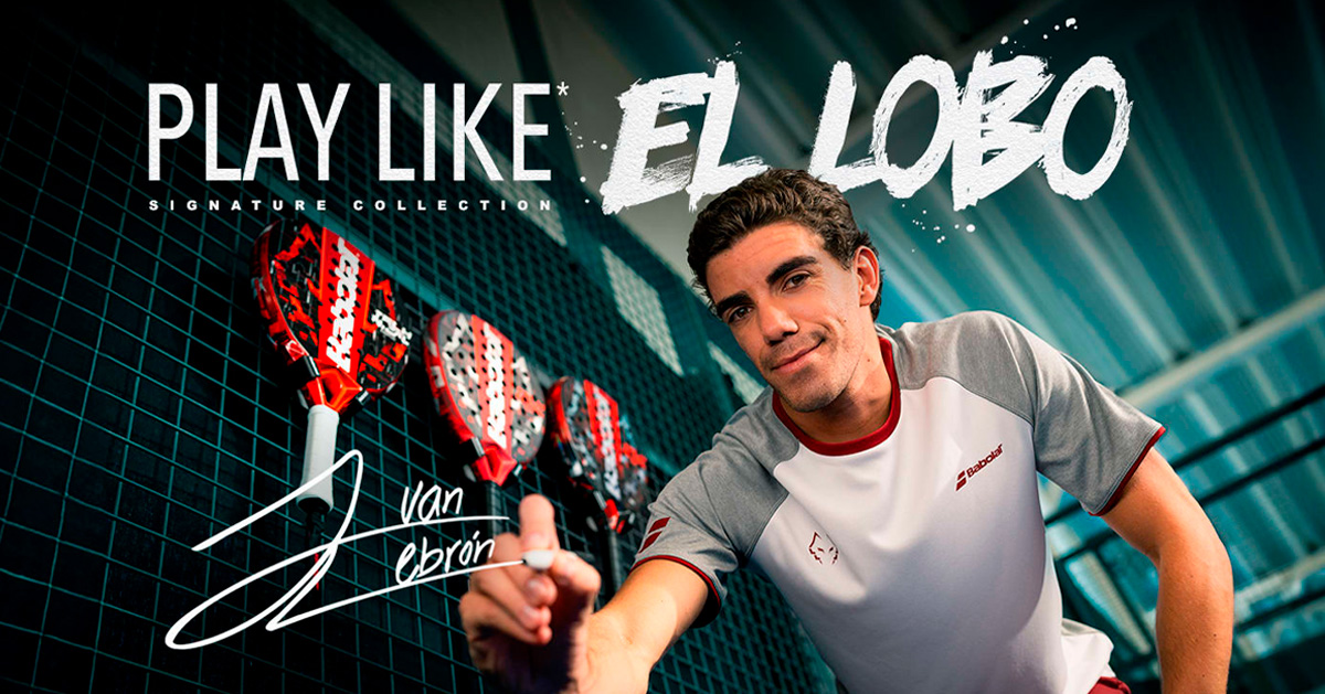 Babolat makes you play padel with the colors of Juan Lebrón in 2024