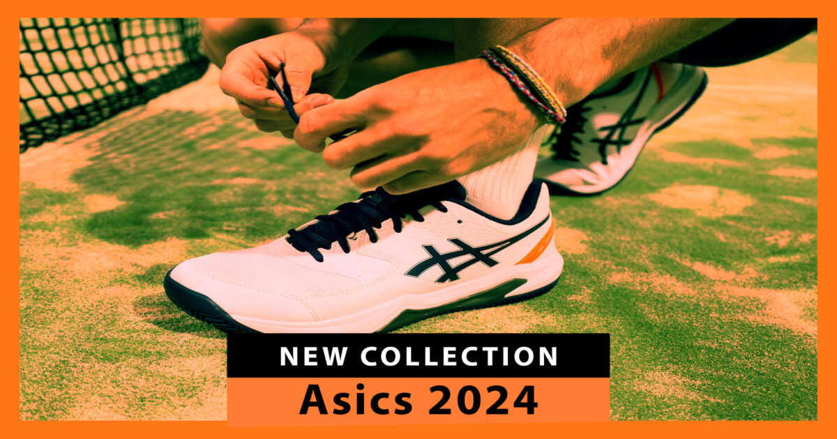 New Asics 2024 Padel Shoes Collection: Class and Comfort for the 20×10 Court