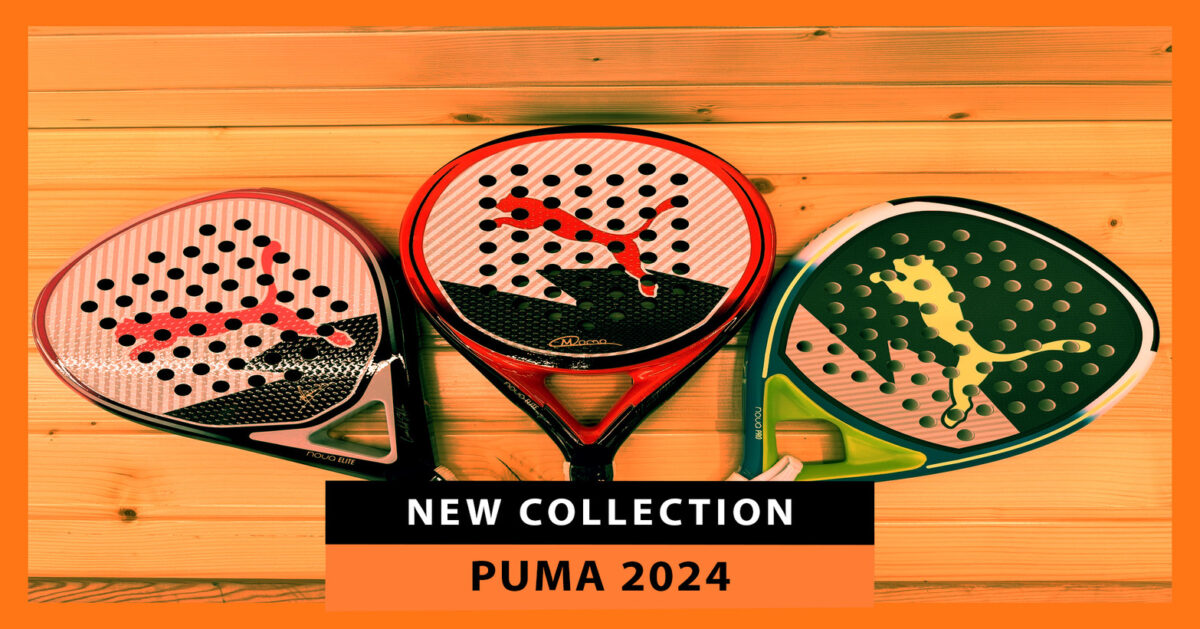 New collection of Puma 2024 padel rackets: control and precision make the difference