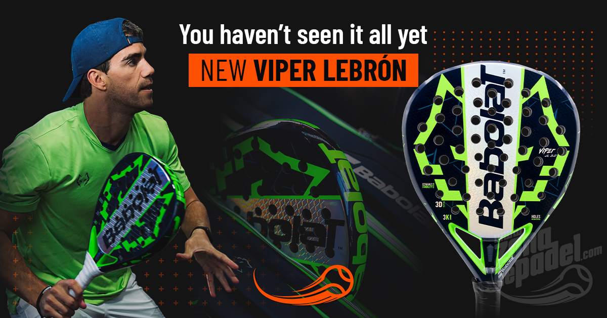 What changes are there in the new Babolat Viper Azul 2026 of Juan Lebrón? Complete analysis of the Lobo’s padel racket.