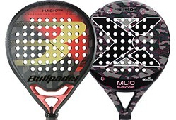 Control padel rackets