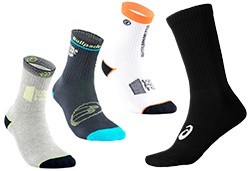 Calcetines de Pádel ONE Blanco | Energy socks Bikkoa